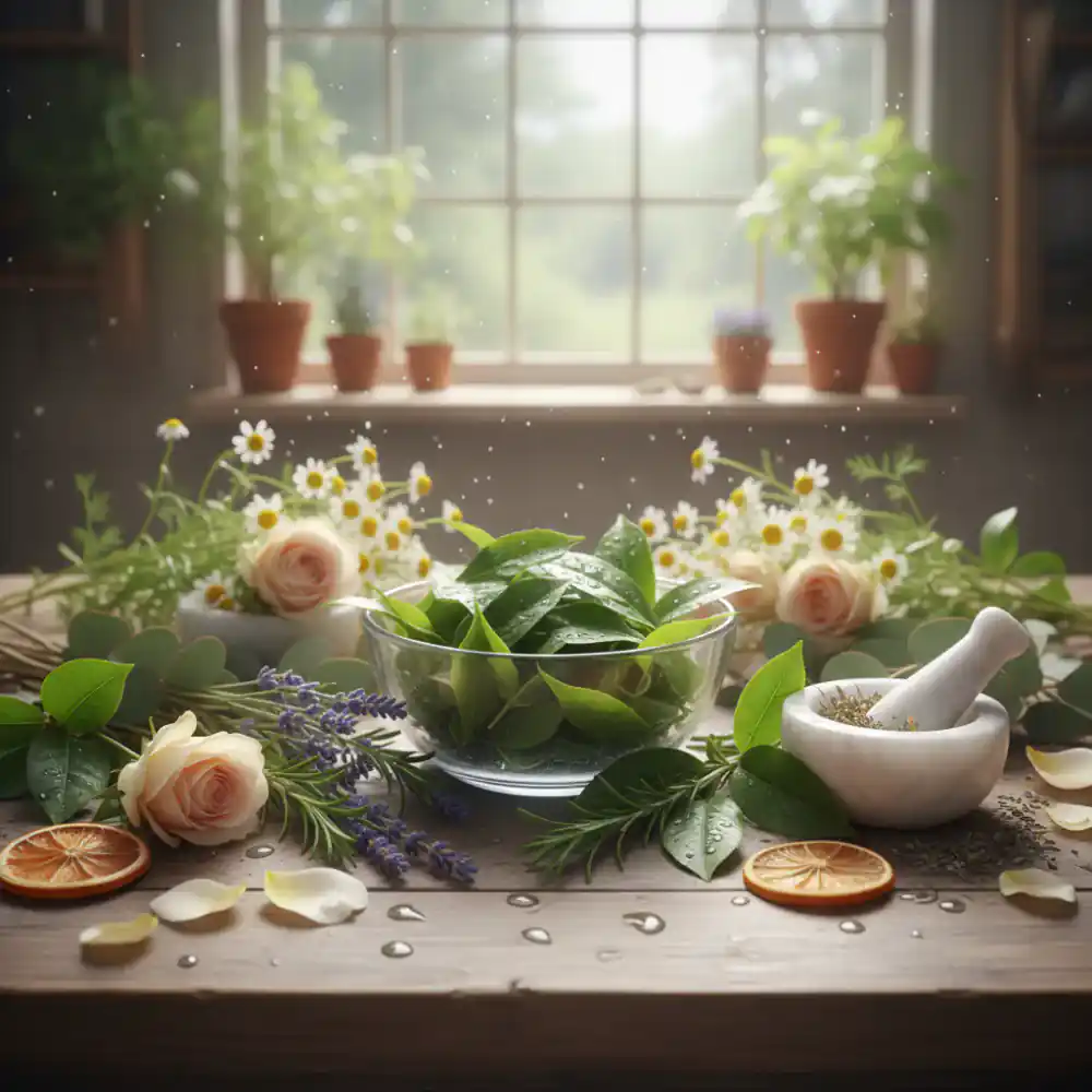 Fresh botanical ingredients